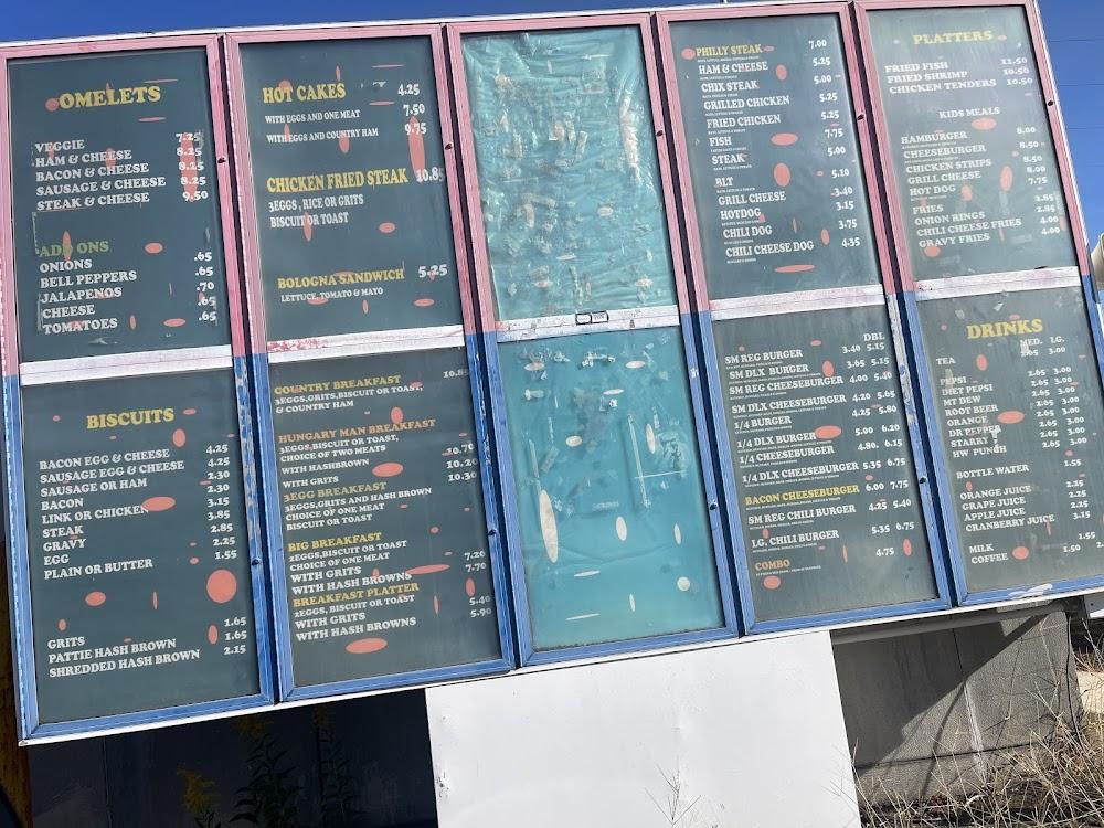 Mr Rodgers Hamburgers Menu image 1